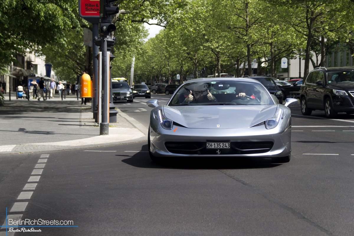 Ferrari 458 Italia spotted in Berlin — BerlinRichStreets