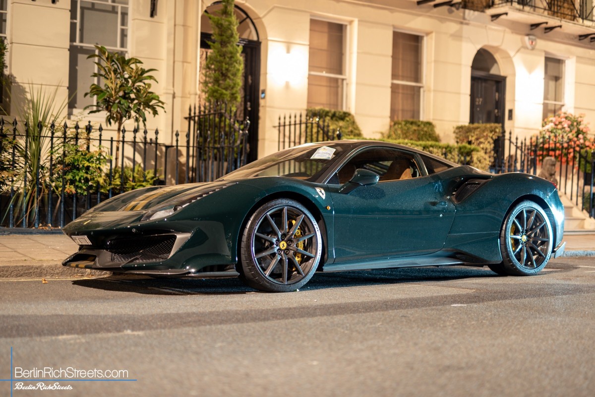 Ferrari 488 Pista spotted in London — BerlinRichStreets