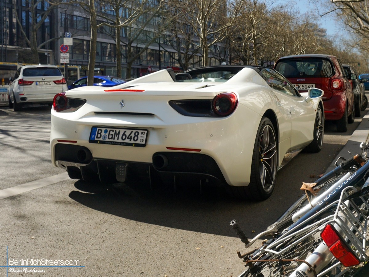 Ferrari 488 Spider spotted in Berlin — BerlinRichStreets