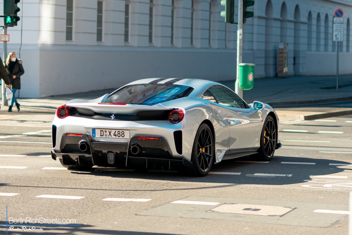 Ferrari 488 Pista spotted in Düsseldorf — BerlinRichStreets