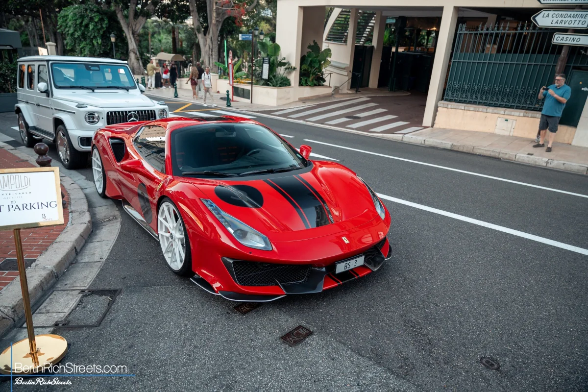 Ferrari 488 Pista Spider spotted in Monaco — BerlinRichStreets