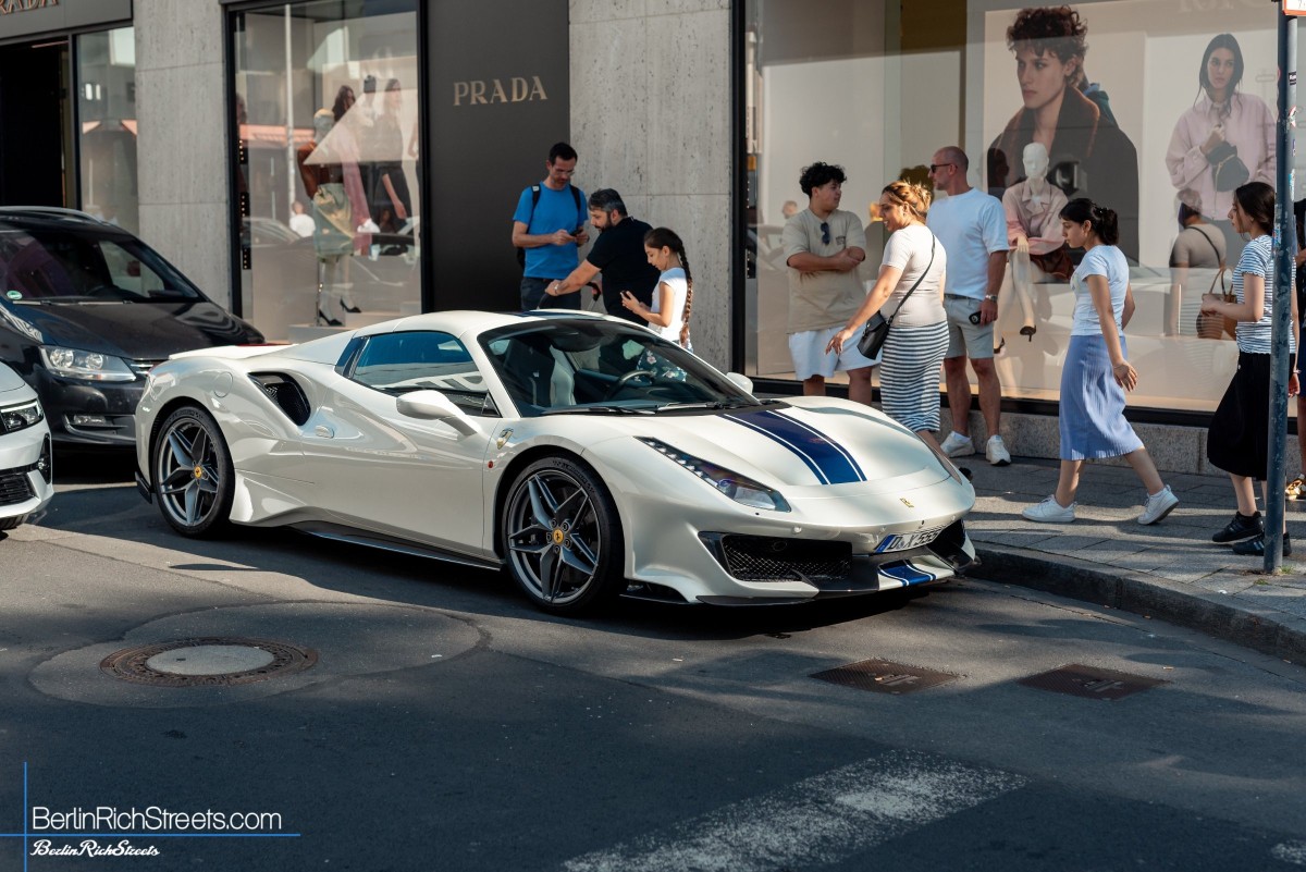 Ferrari 488 Pista Spider spotted in Düsseldorf — BerlinRichStreets