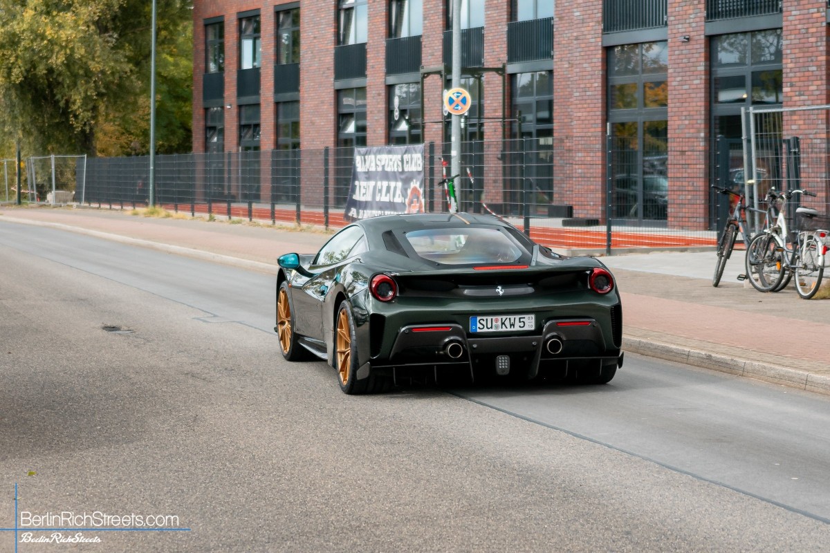 Ferrari 488 Pista spotted in Düsseldorf — BerlinRichStreets