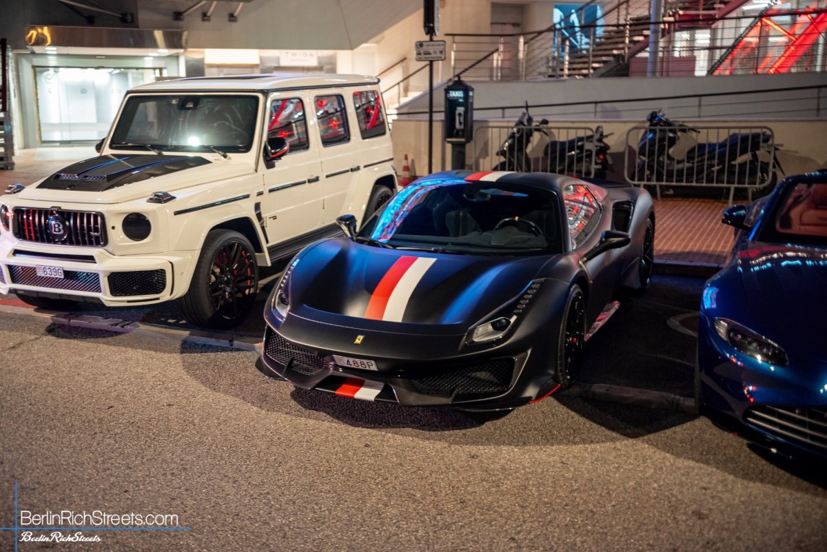 Ferrari 488 Pista Spider spotted in Monaco — BerlinRichStreets