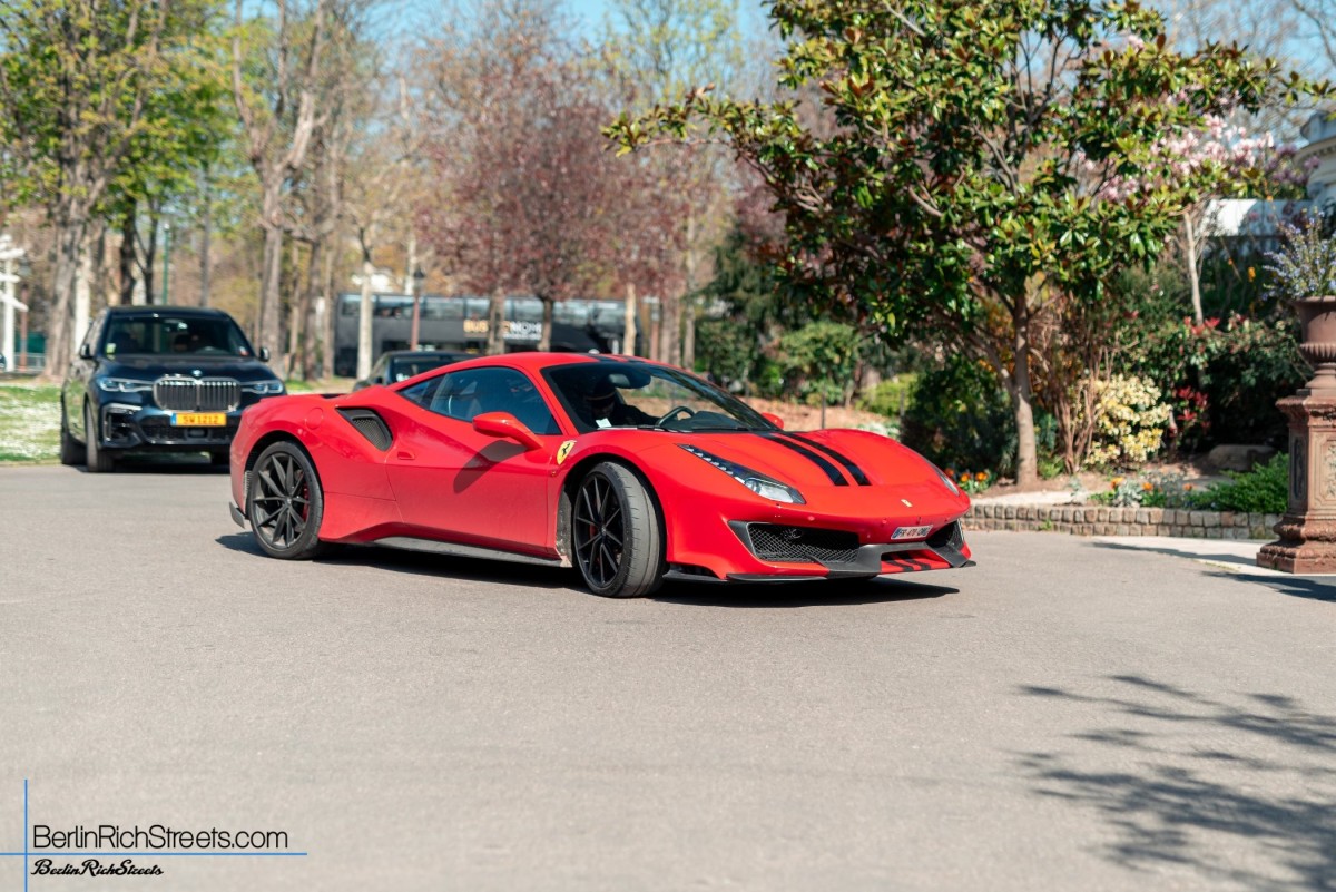 Ferrari 488 Pista spotted in Paris — BerlinRichStreets