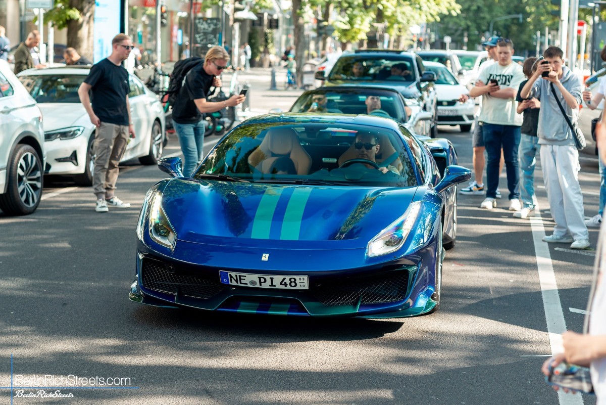 Ferrari 488 Pista spotted in Düsseldorf — BerlinRichStreets