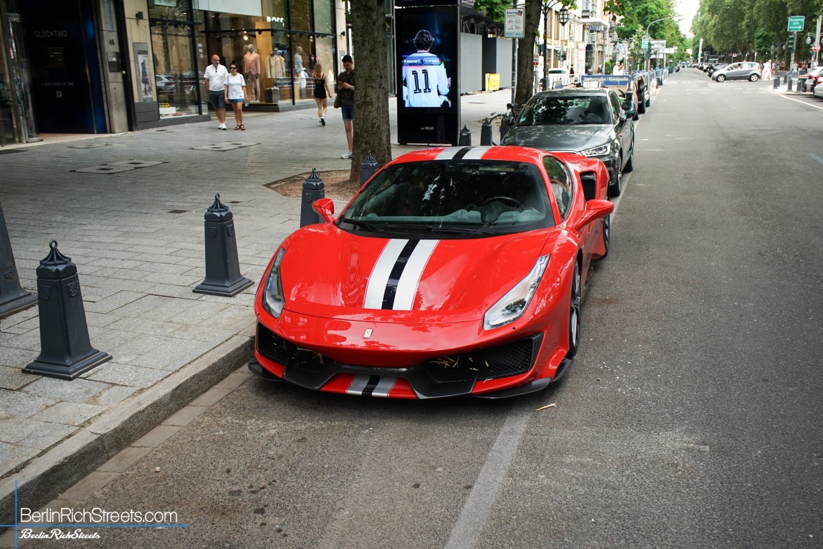 Ferrari 488 Pista spotted in Düsseldorf — BerlinRichStreets