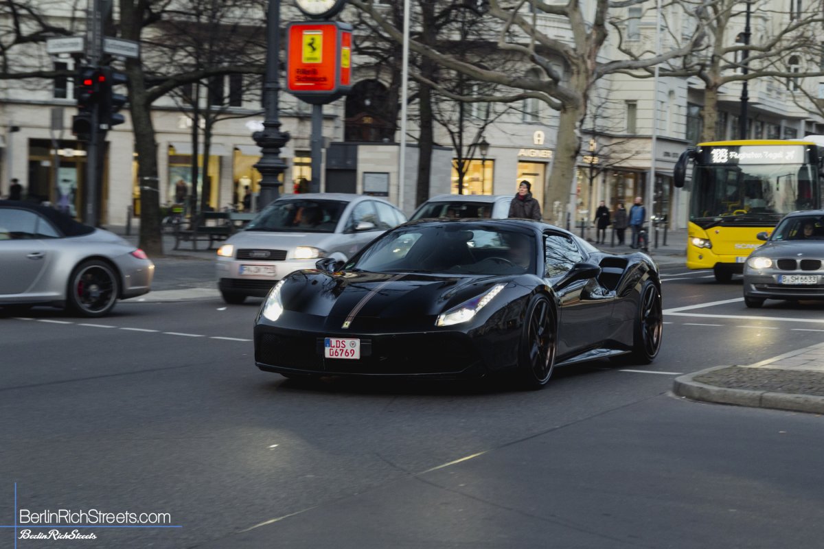 Ferrari 488 Spider spotted in Berlin — BerlinRichStreets