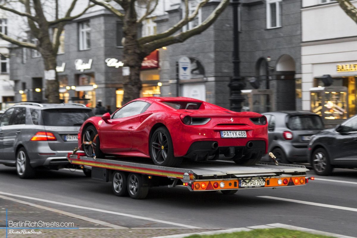 Ferrari 488 Spider spotted in Berlin — BerlinRichStreets