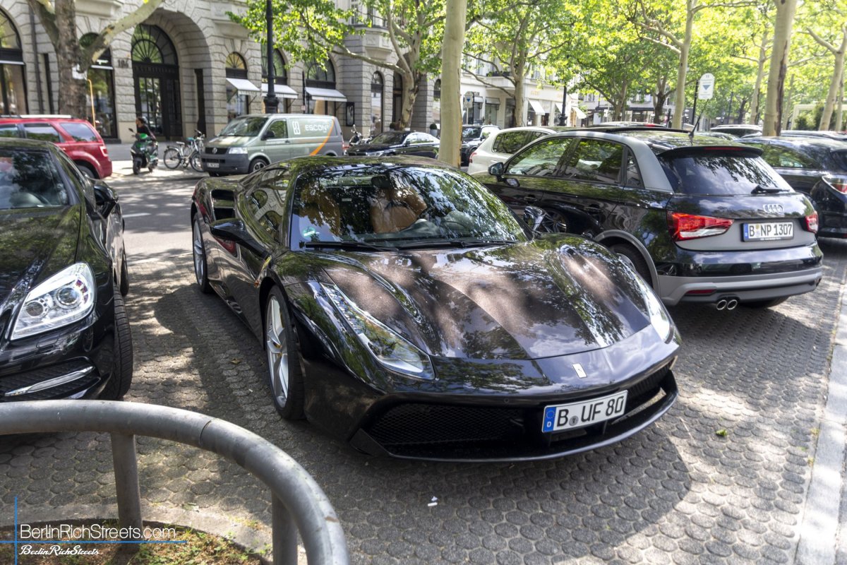 Ferrari 488 Spider spotted in Berlin — BerlinRichStreets