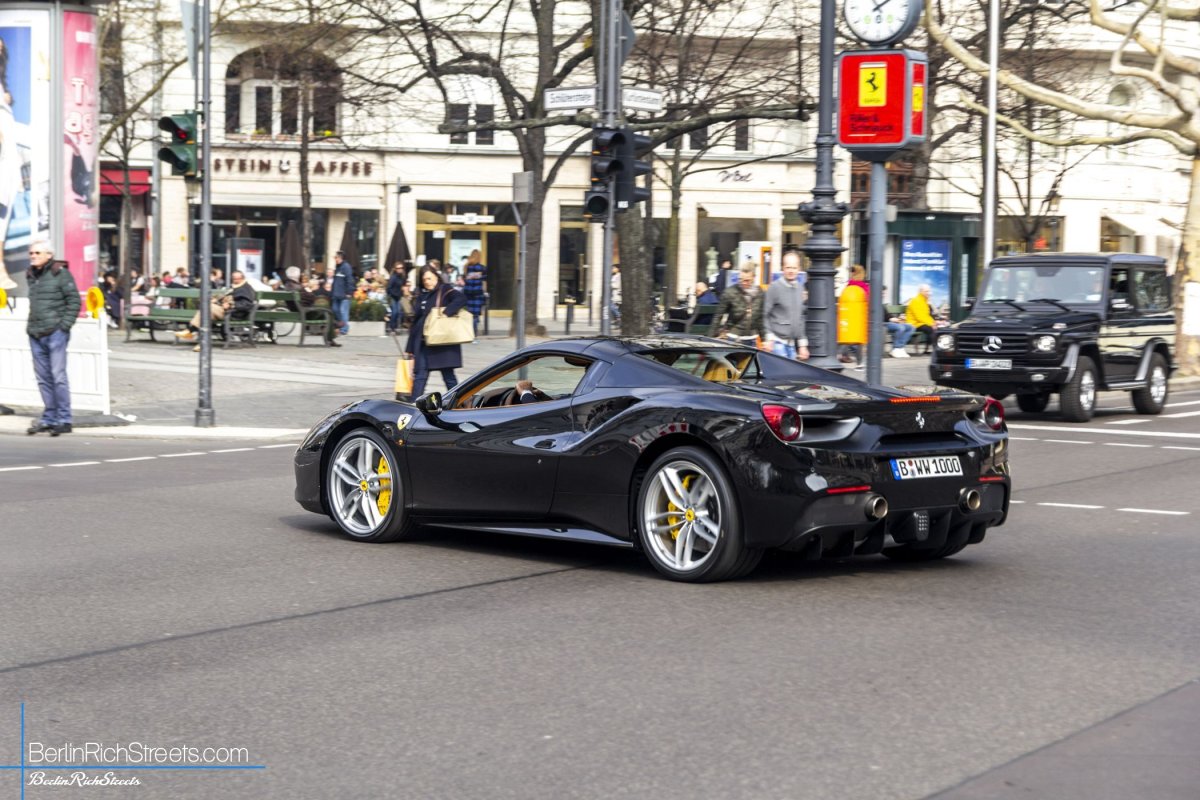 Ferrari 488 Spider spotted in Berlin — BerlinRichStreets