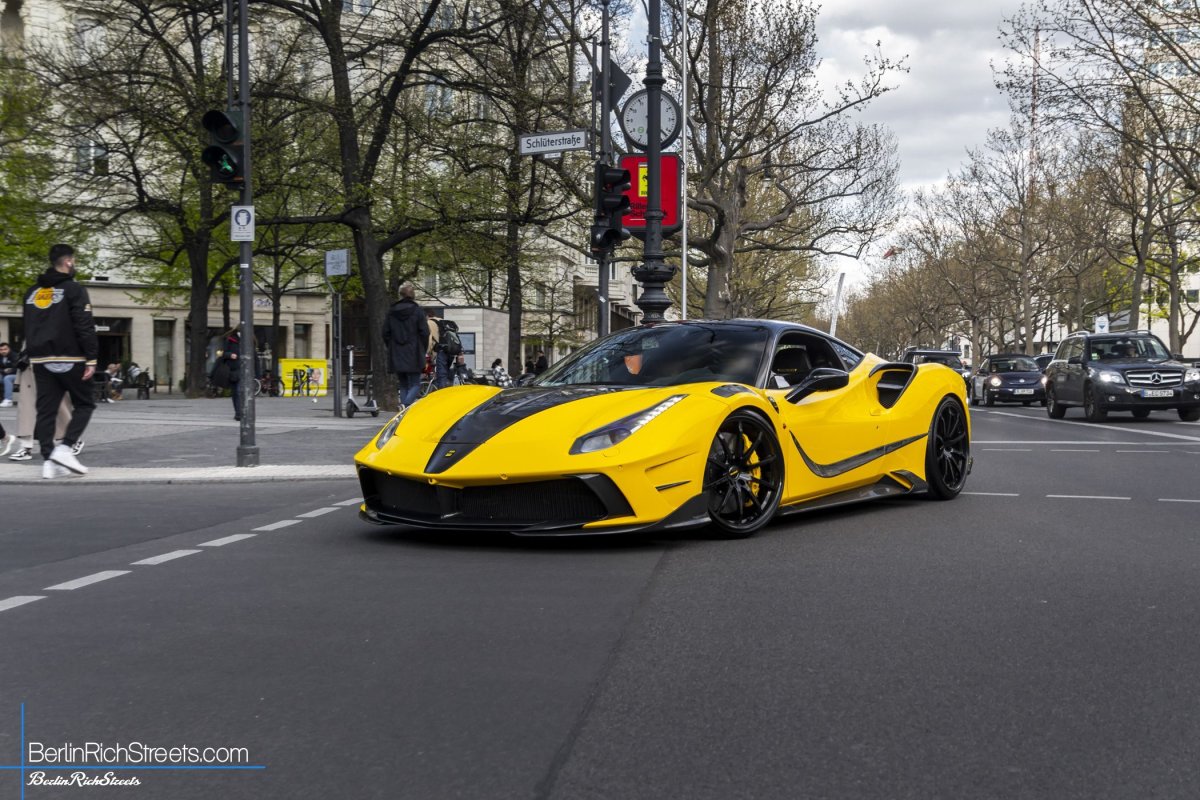 Ferrari 488 GTB MANSORY Siracusa 4XX spotted in Berlin — BerlinRichStreets