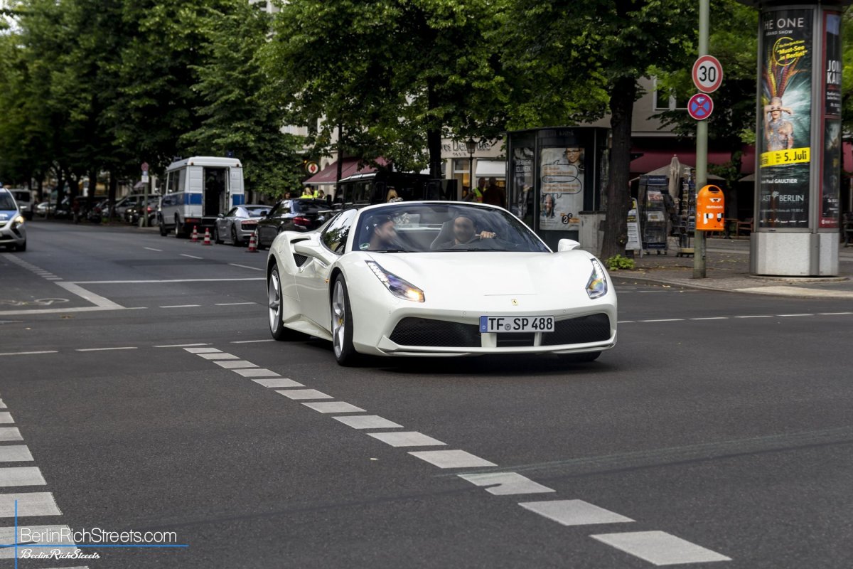 Ferrari 488 Spider spotted in Berlin — BerlinRichStreets