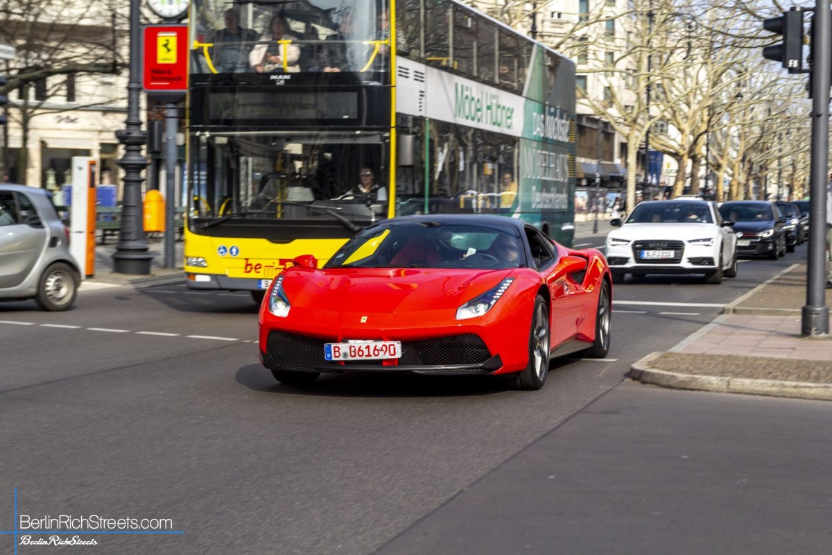 Ferrari 488 GTB spotted in Berlin — BerlinRichStreets