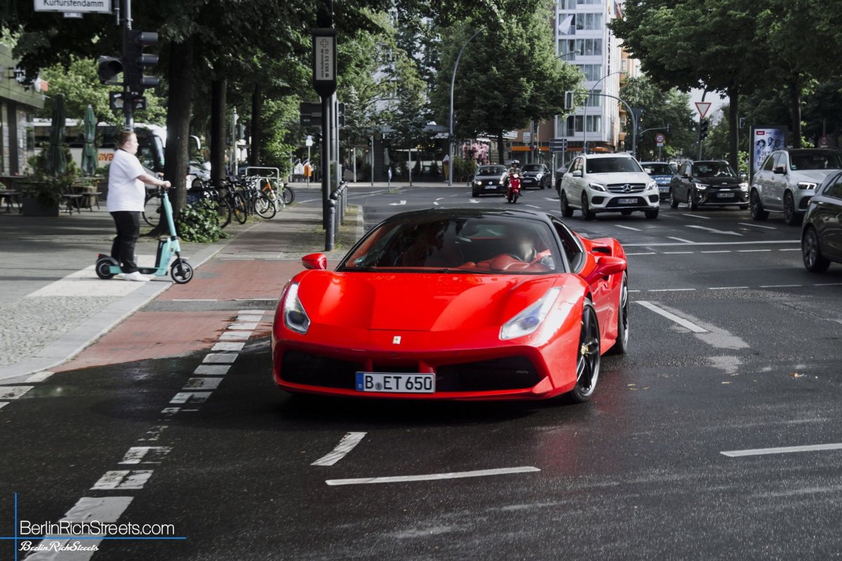 Ferrari 488 GTB spotted in Berlin — BerlinRichStreets