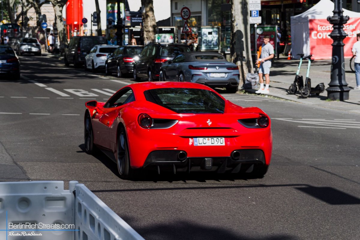 Ferrari 488 GTB spotted in Berlin — BerlinRichStreets