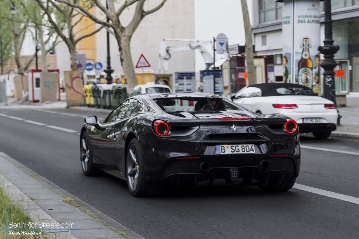 Ferrari 488 Spider spotted in Berlin — BerlinRichStreets