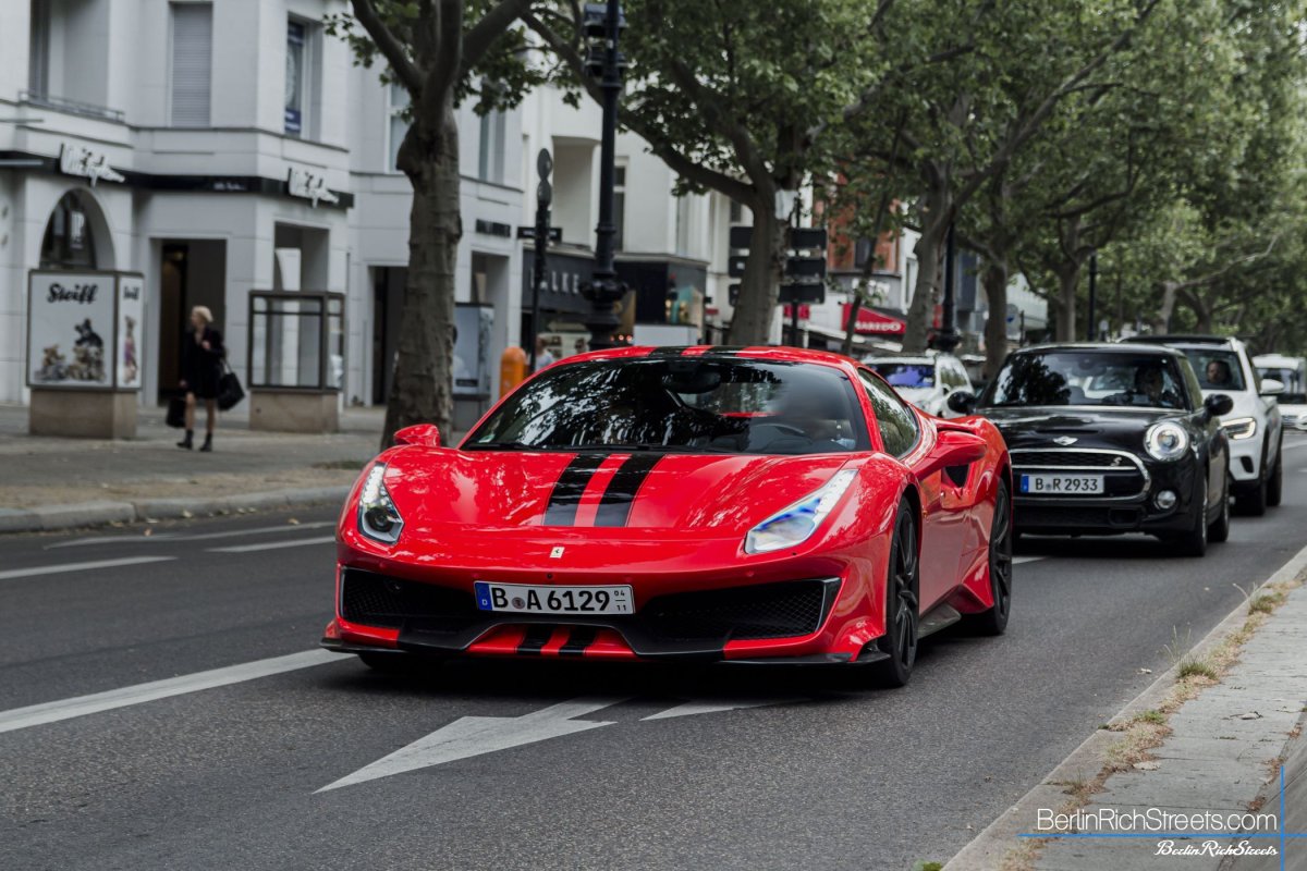 Ferrari 488 Pista spotted in Berlin — BerlinRichStreets