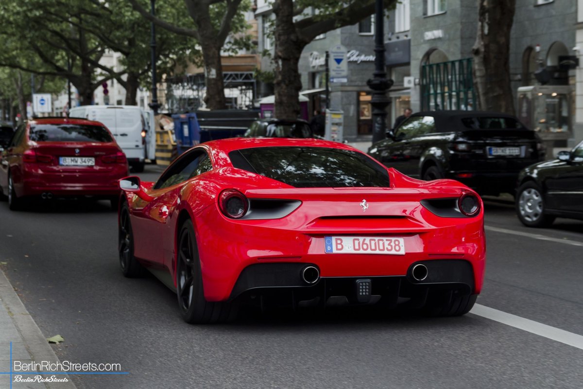 Ferrari 488 GTB spotted in Berlin — BerlinRichStreets