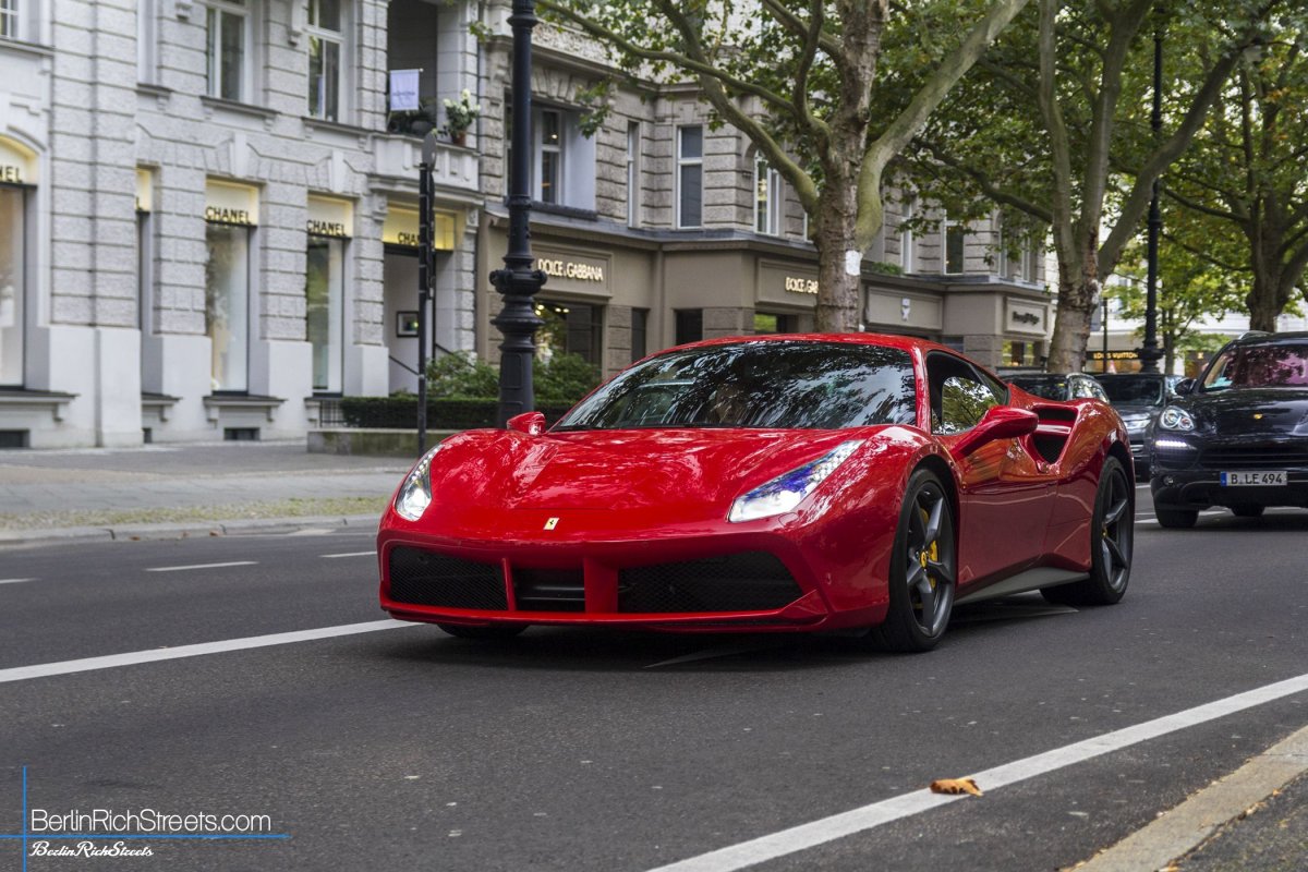 Ferrari 488 GTB spotted in Berlin — BerlinRichStreets