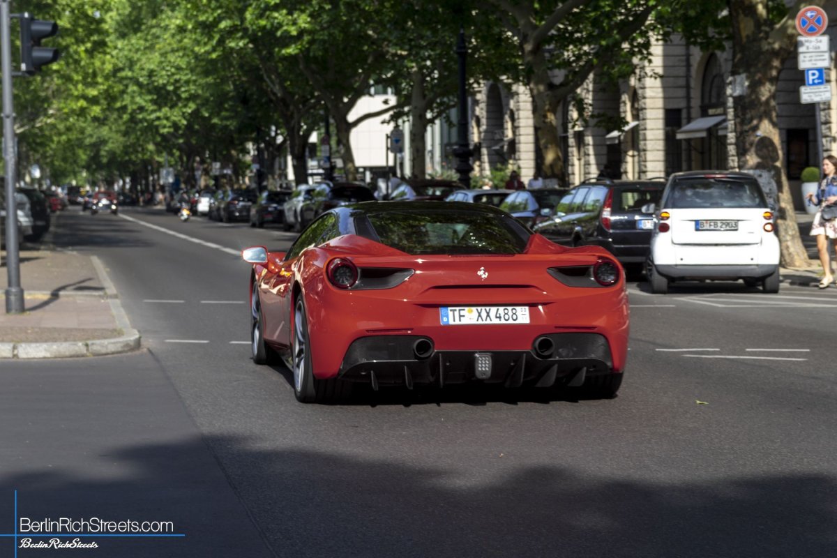 Ferrari 488 GTB spotted in Berlin — BerlinRichStreets