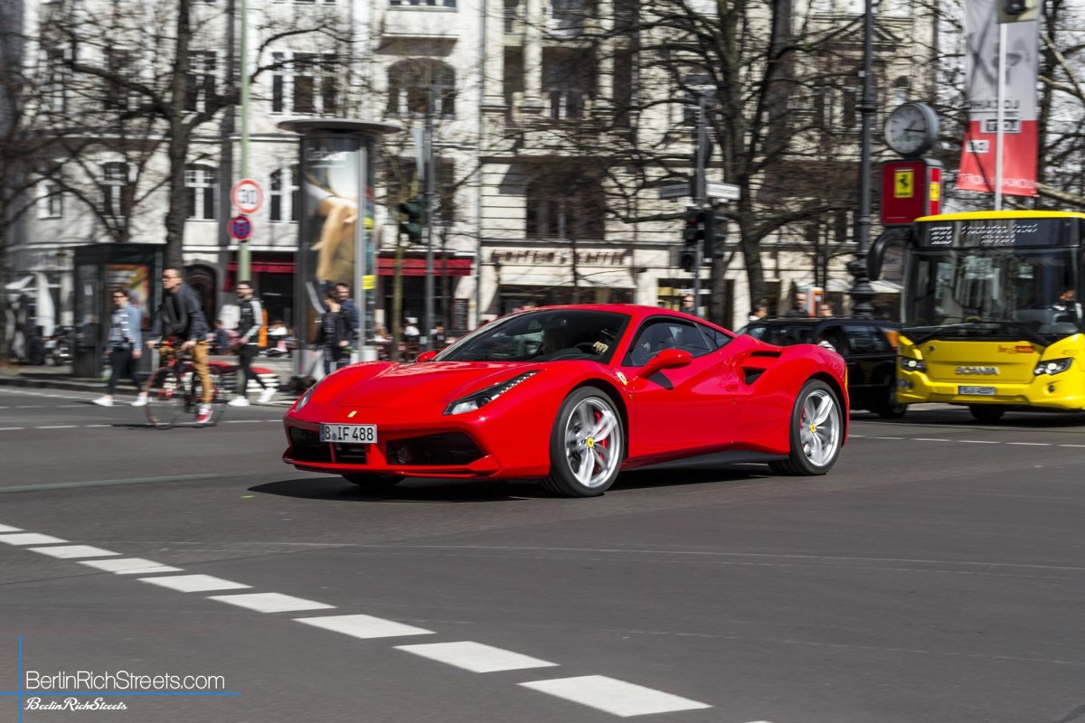 Ferrari 488 GTB spotted in Berlin — BerlinRichStreets