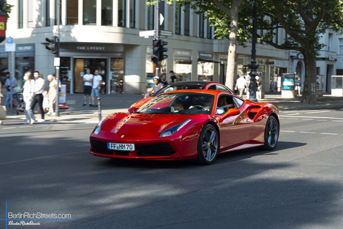 Ferrari 488 GTB spotted in Berlin — BerlinRichStreets