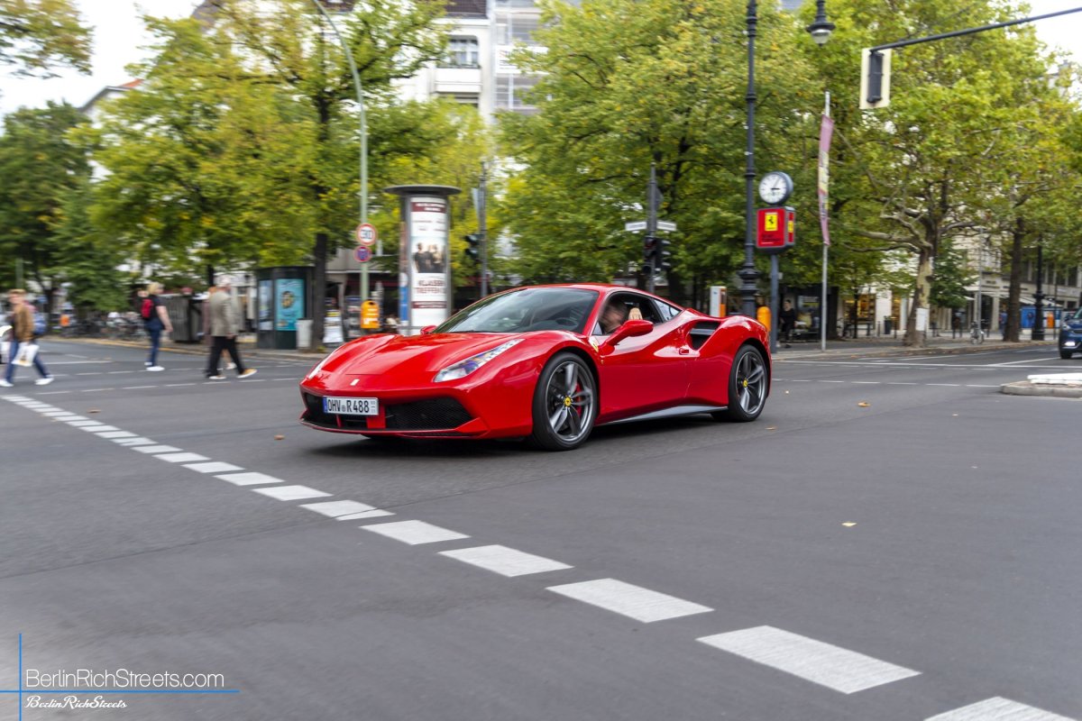 Ferrari 488 GTB spotted in Berlin — BerlinRichStreets