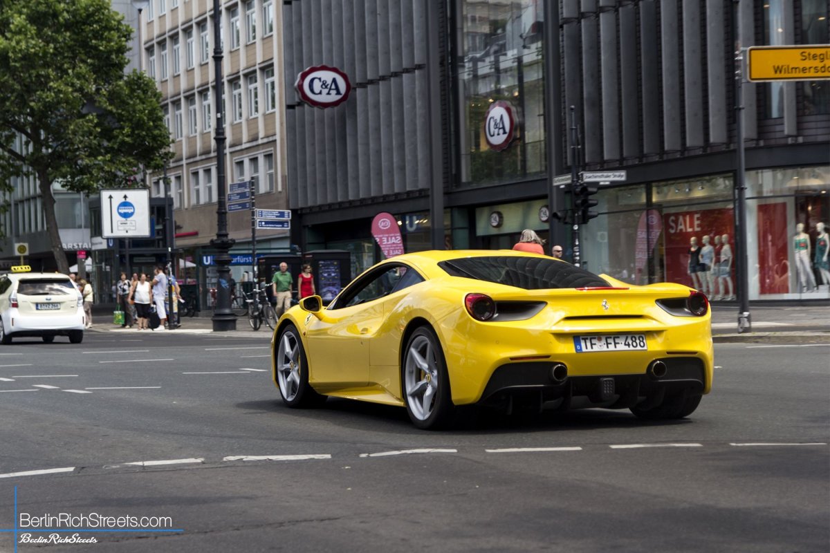 Ferrari 488 GTB spotted in Berlin — BerlinRichStreets