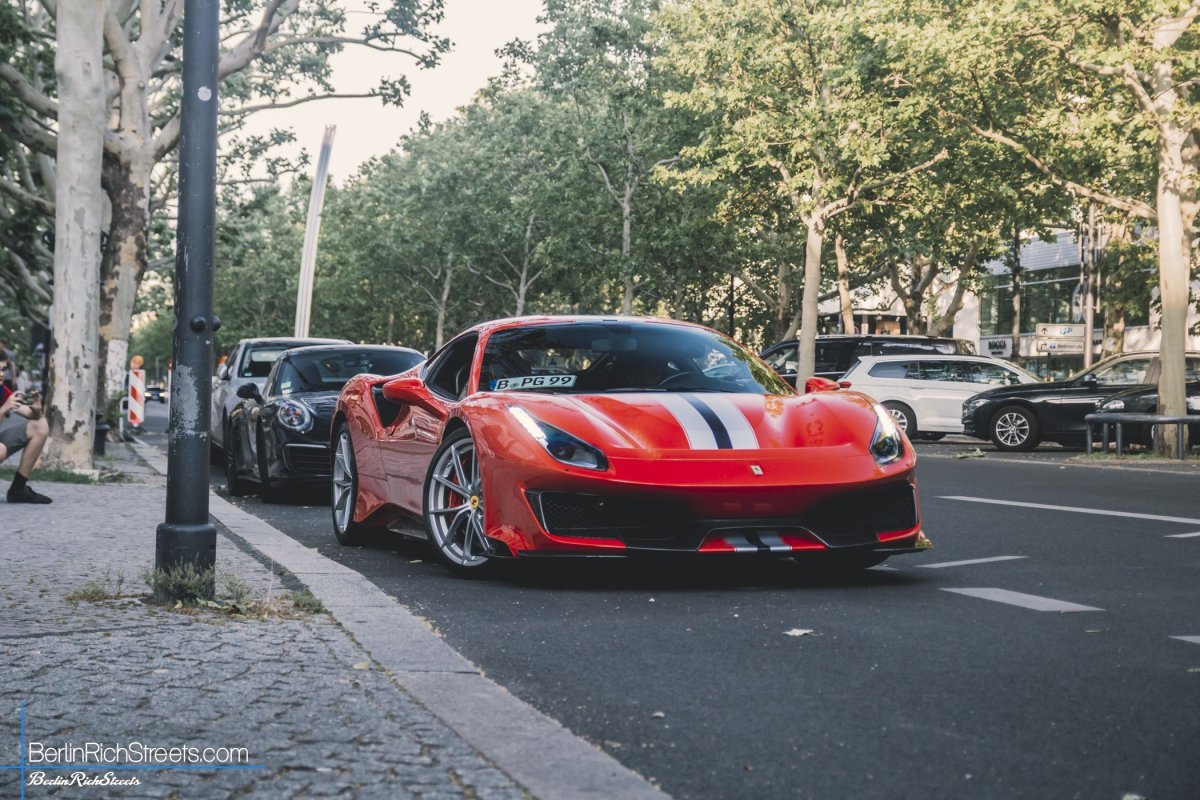 Ferrari 488 Pista spotted in Berlin — BerlinRichStreets