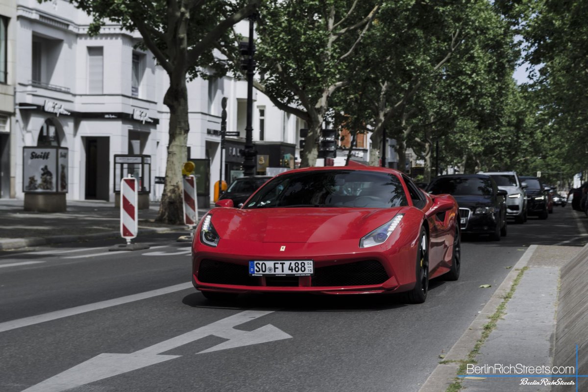 Ferrari 488 GTB spotted in Berlin — BerlinRichStreets
