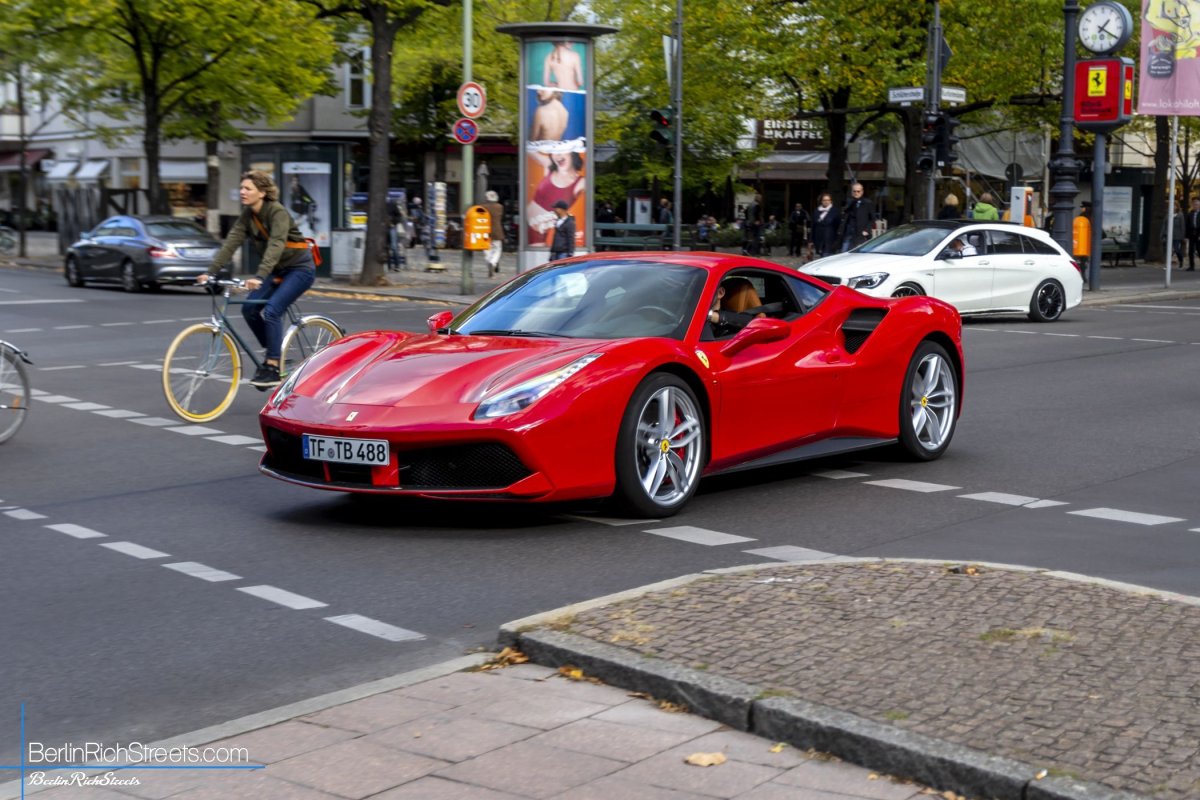 Ferrari 488 GTB spotted in Berlin — BerlinRichStreets