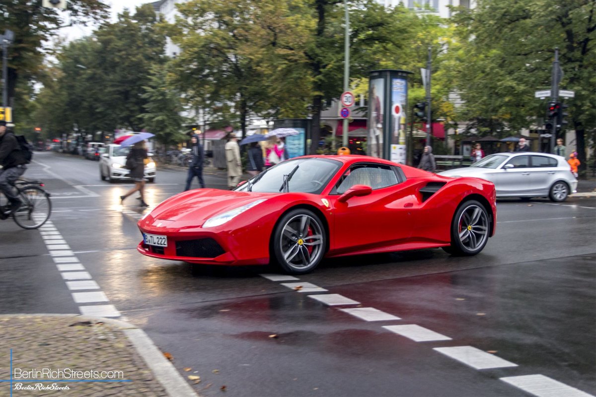 Ferrari 488 Spider spotted in Berlin — BerlinRichStreets