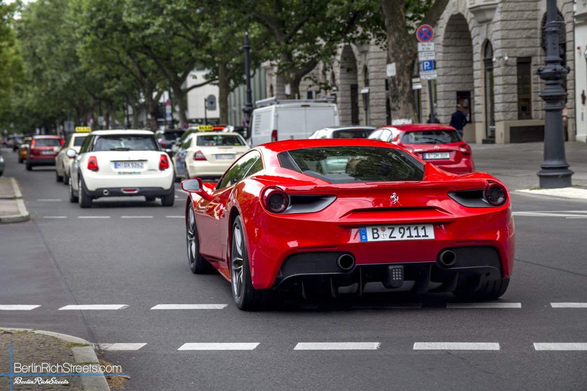 Ferrari 488 GTB spotted in Berlin — BerlinRichStreets