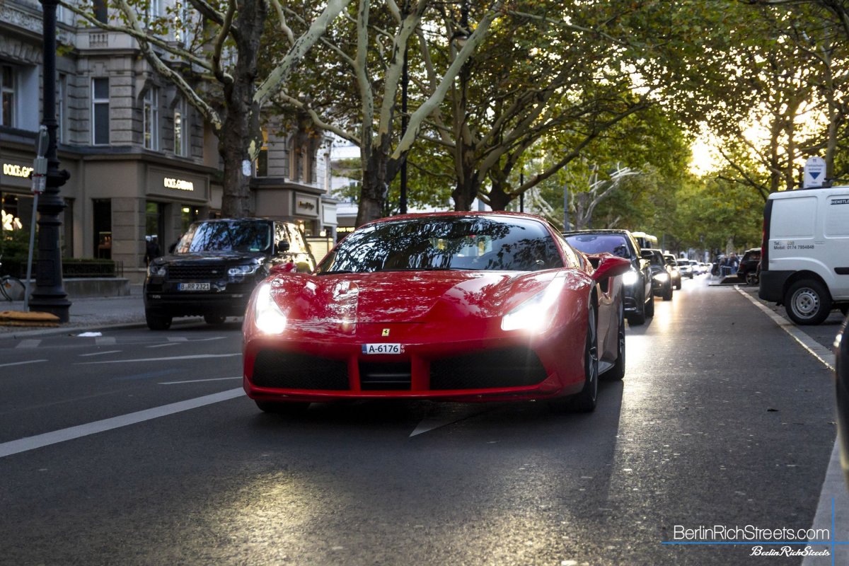 Ferrari 488 GTB spotted in Berlin — BerlinRichStreets
