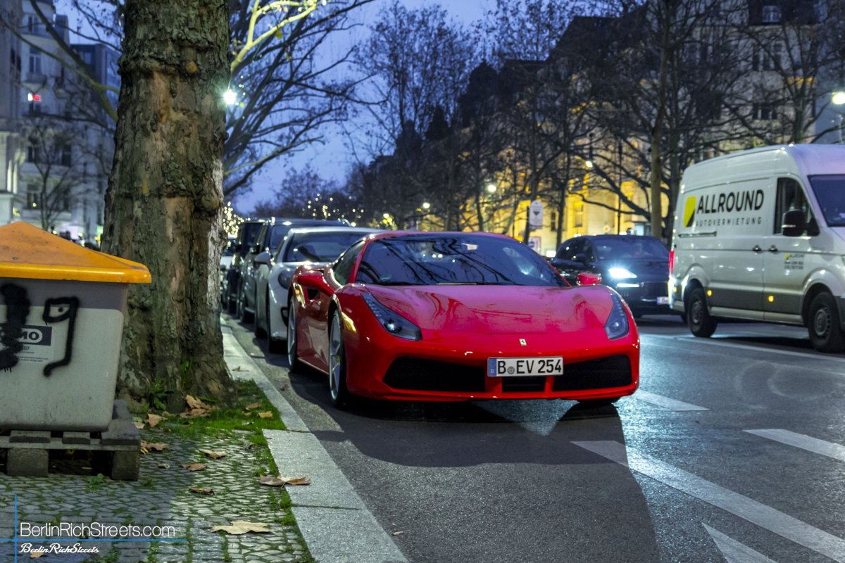 Ferrari 488 Spider spotted in Berlin — BerlinRichStreets