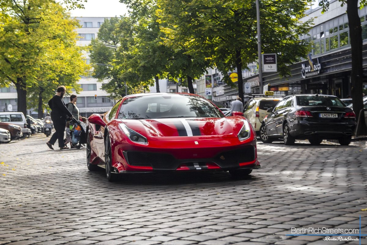 Ferrari 488 Pista spotted in Berlin — BerlinRichStreets