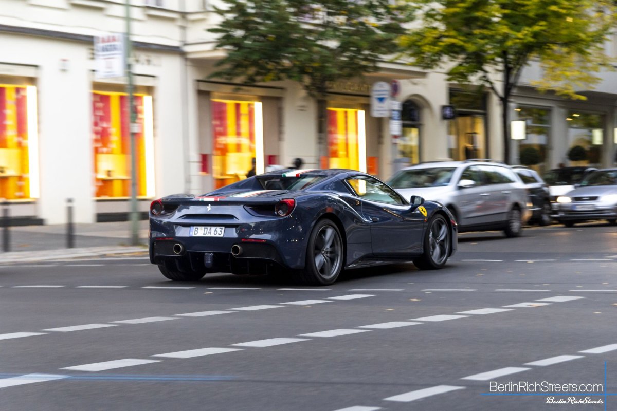 Ferrari 488 Spider spotted in Berlin — BerlinRichStreets