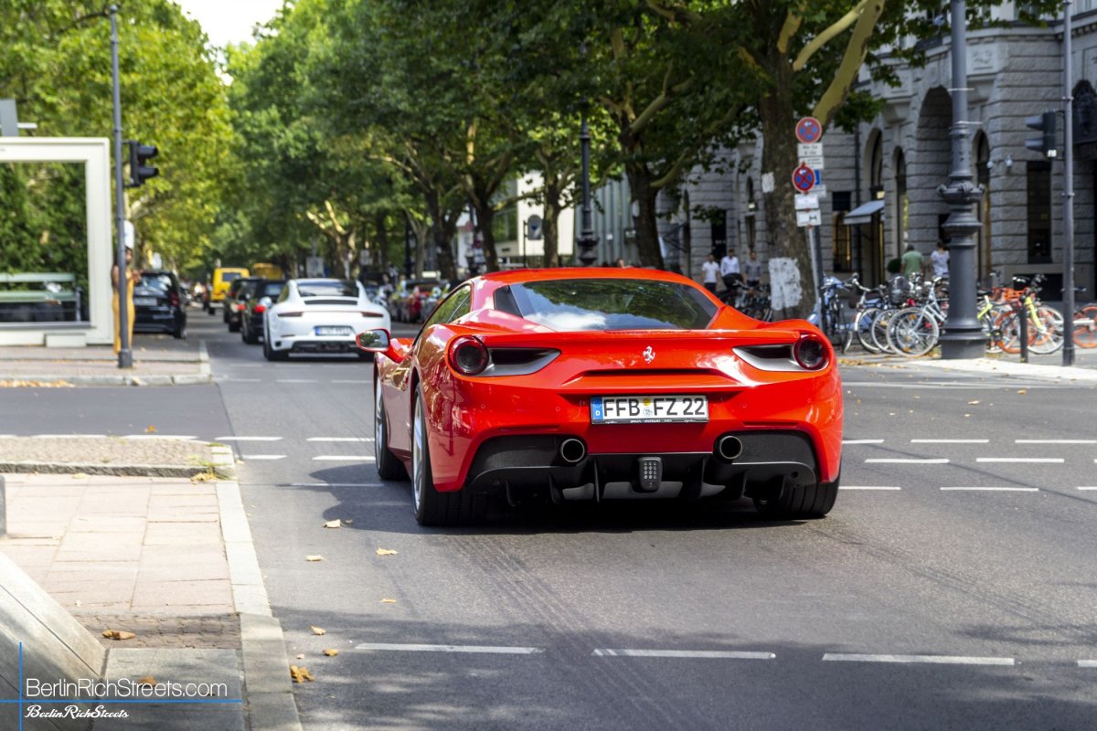 Ferrari 488 GTB spotted in Berlin — BerlinRichStreets