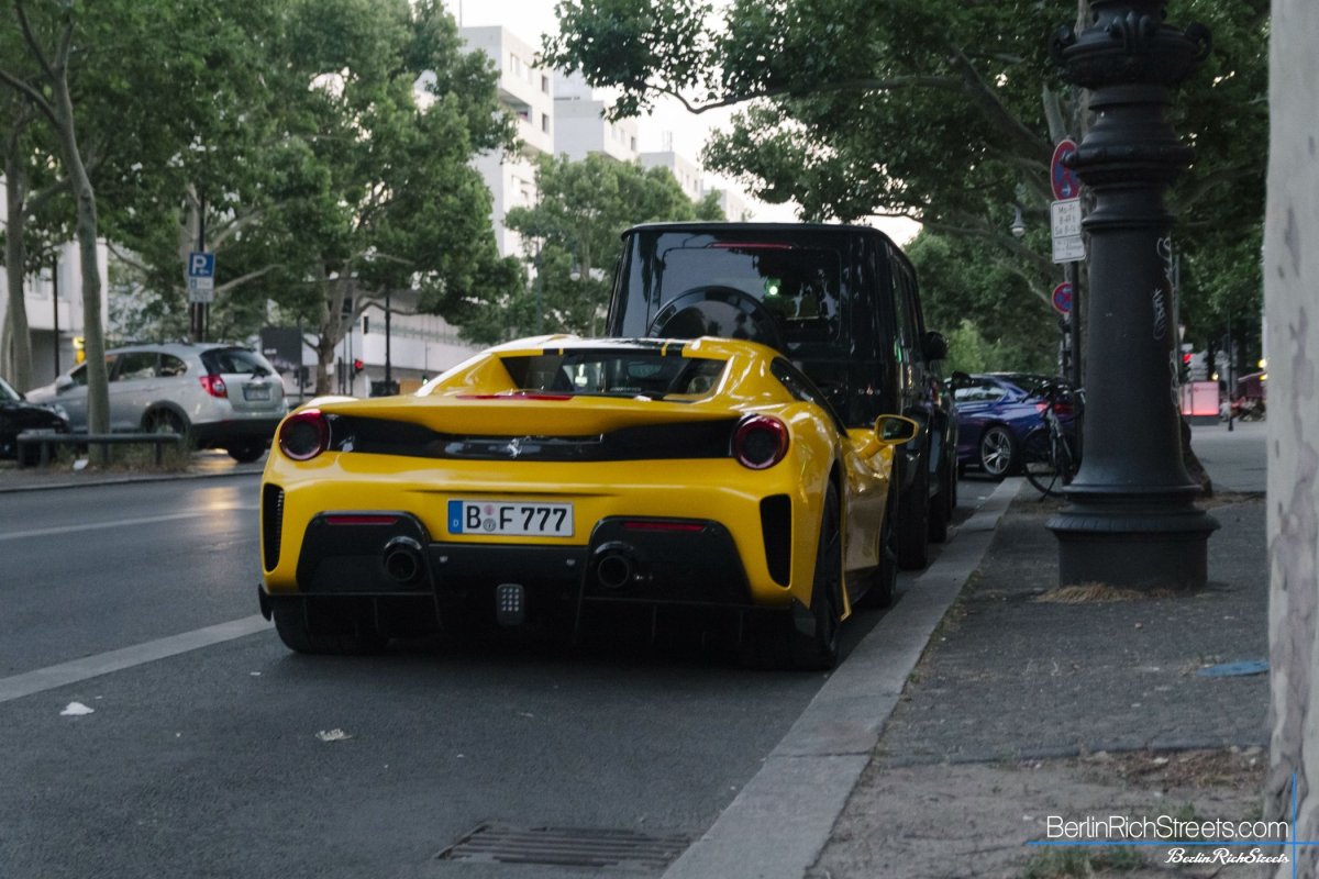 Ferrari 488 Pista Spider spotted in Berlin — BerlinRichStreets