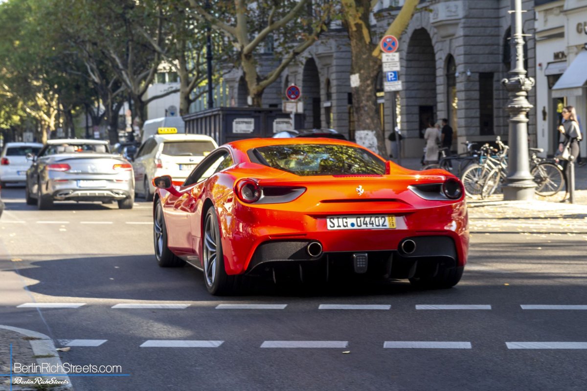 Ferrari 488 GTB spotted in Berlin — BerlinRichStreets