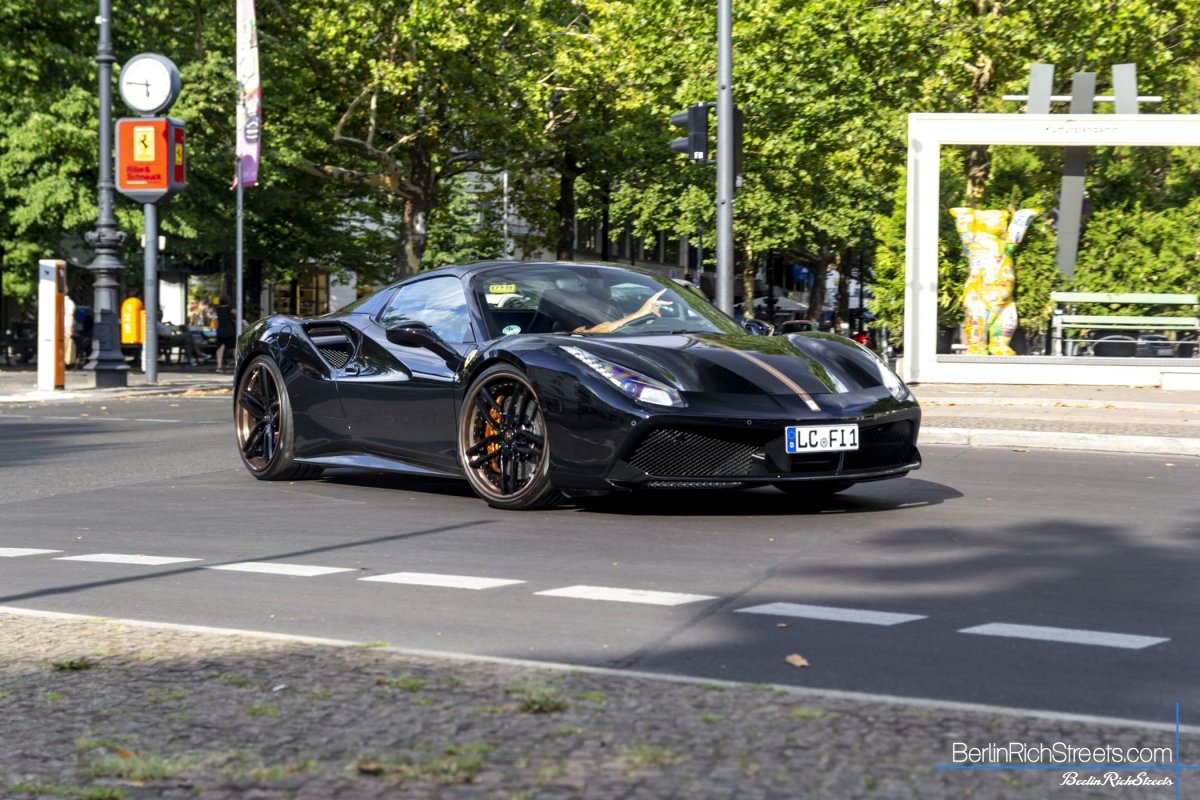 Ferrari 488 Spider spotted in Berlin — BerlinRichStreets