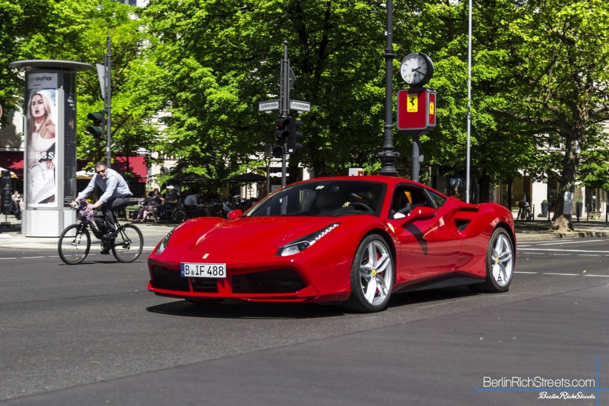Ferrari 488 Spider spotted in Berlin — BerlinRichStreets