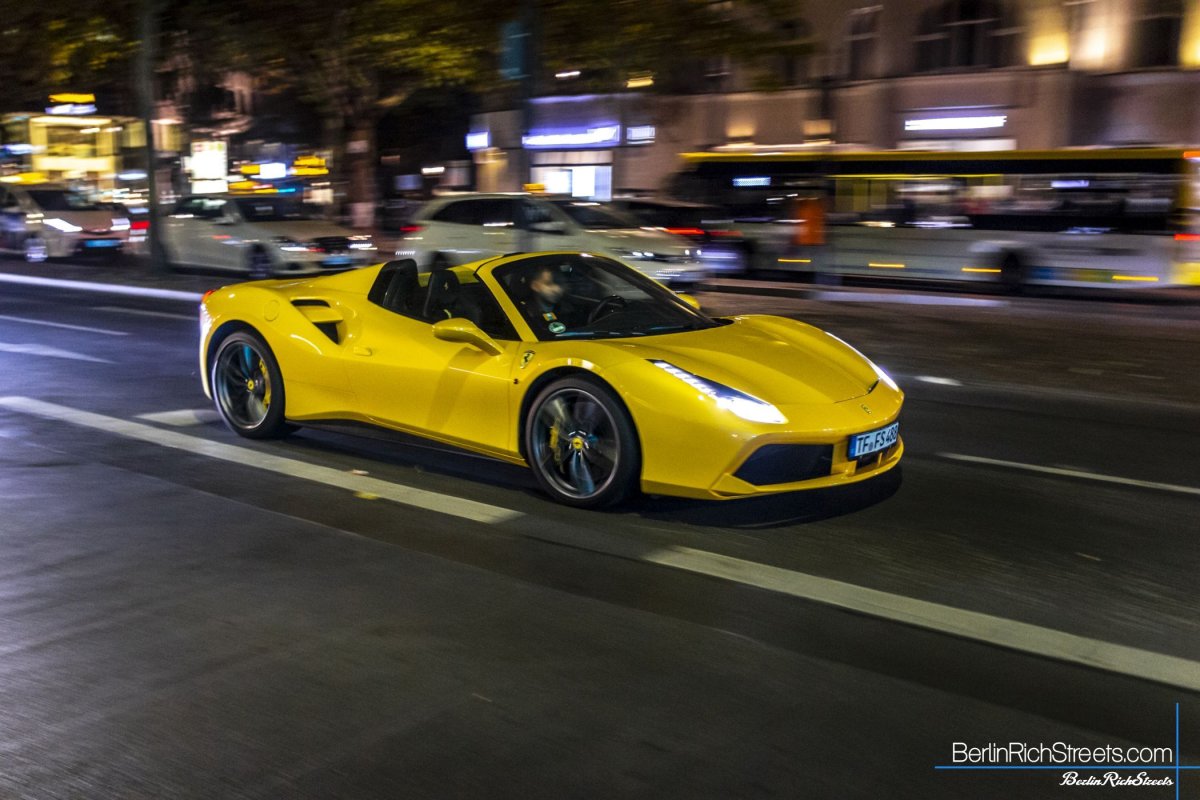 Ferrari 488 Spider spotted in Berlin — BerlinRichStreets
