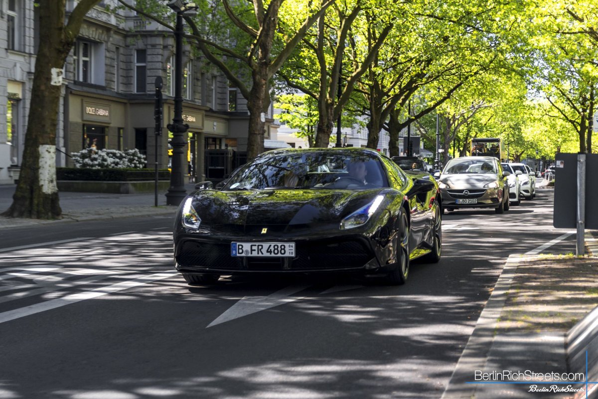 Ferrari 488 Spider spotted in Berlin — BerlinRichStreets