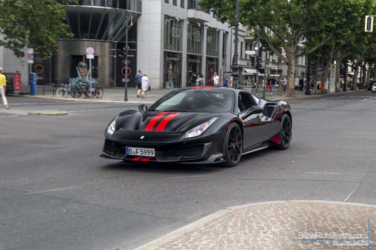 Ferrari 488 Pista spotted in Berlin — BerlinRichStreets