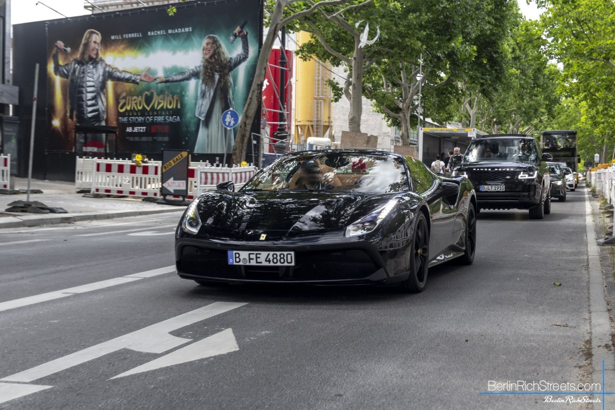 Ferrari 488 Spider spotted in Berlin — BerlinRichStreets