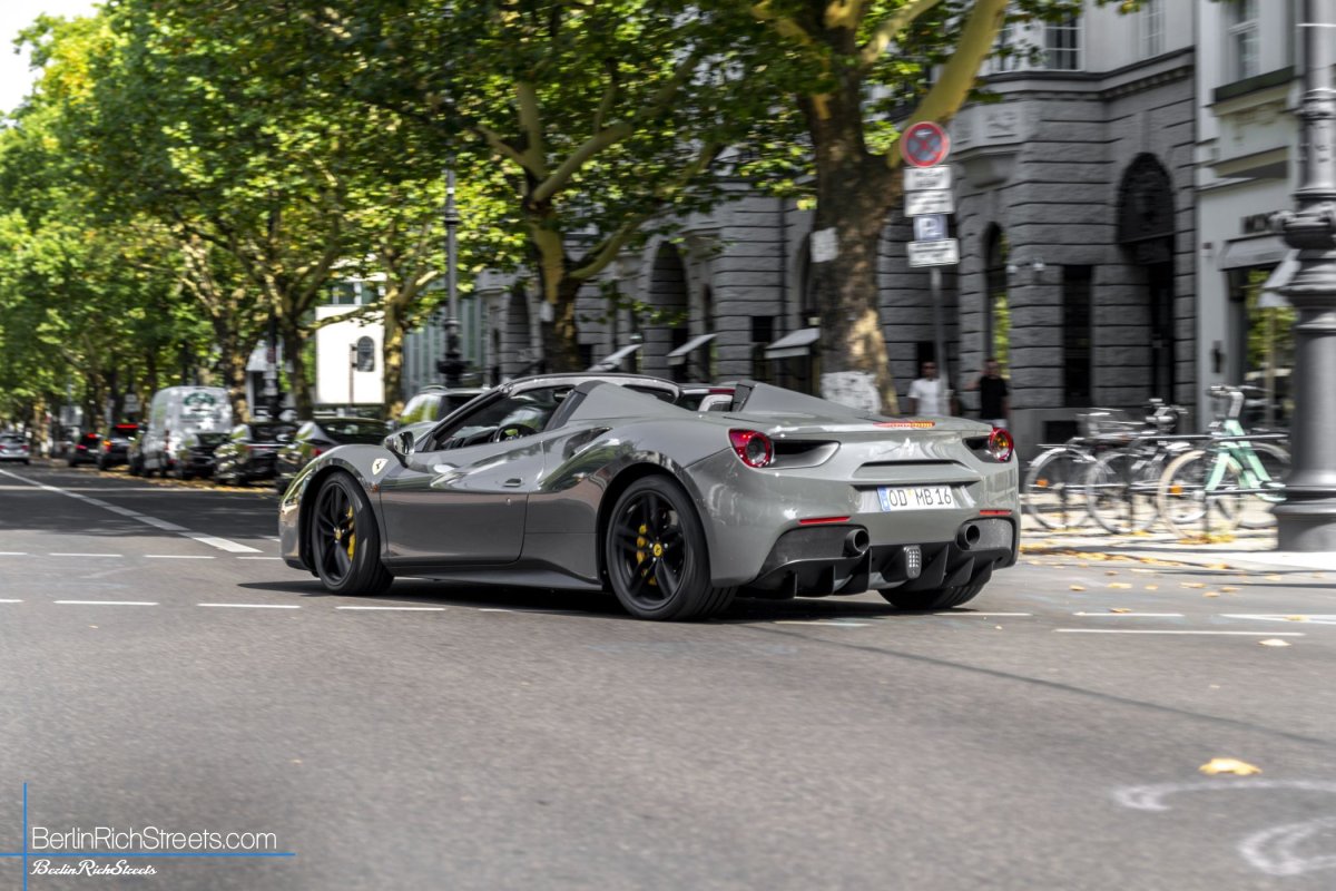 Ferrari 488 Spider spotted in Berlin — BerlinRichStreets