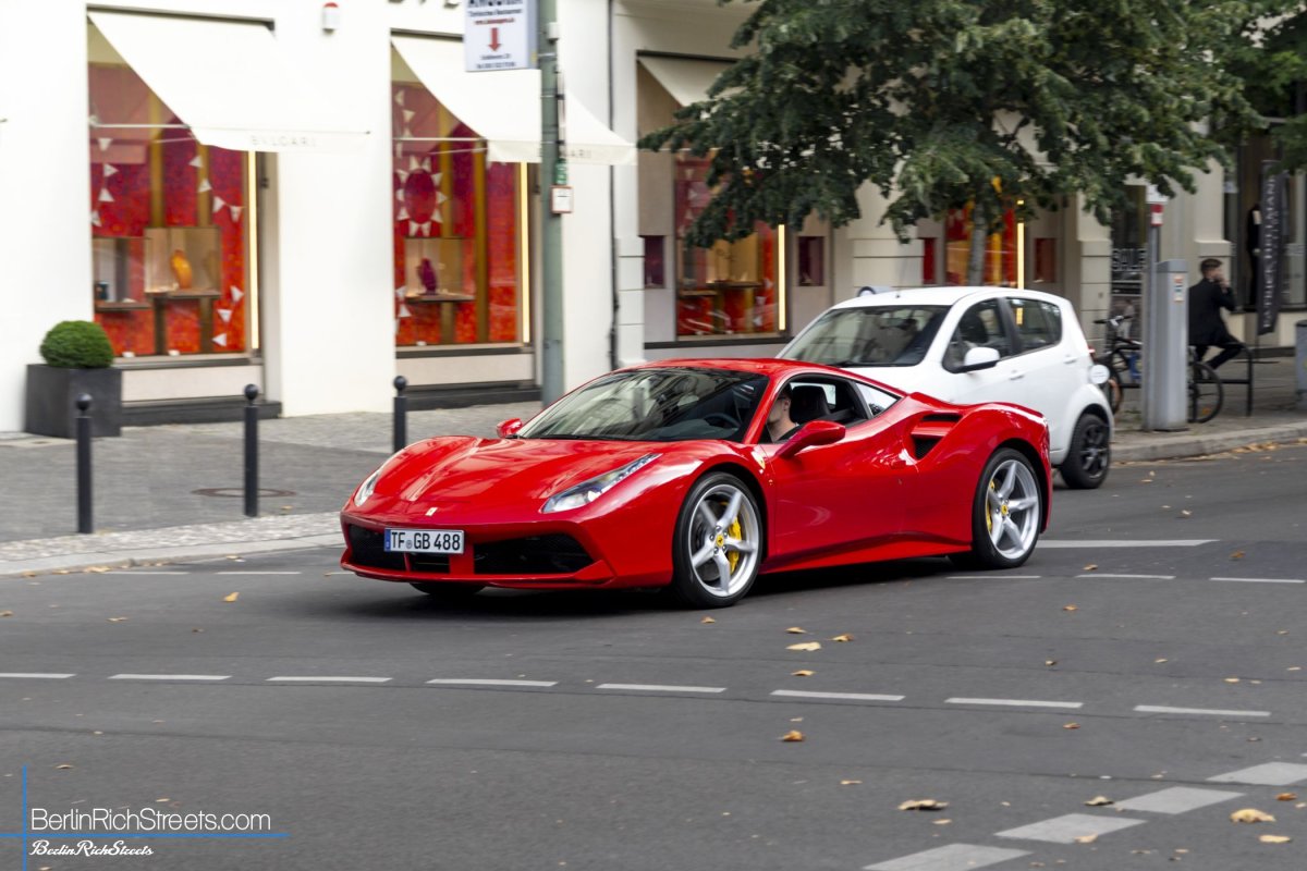Ferrari 488 GTB spotted in Berlin — BerlinRichStreets