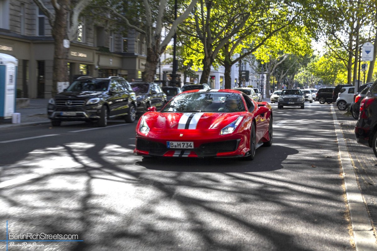 Ferrari 488 Pista spotted in Berlin — BerlinRichStreets
